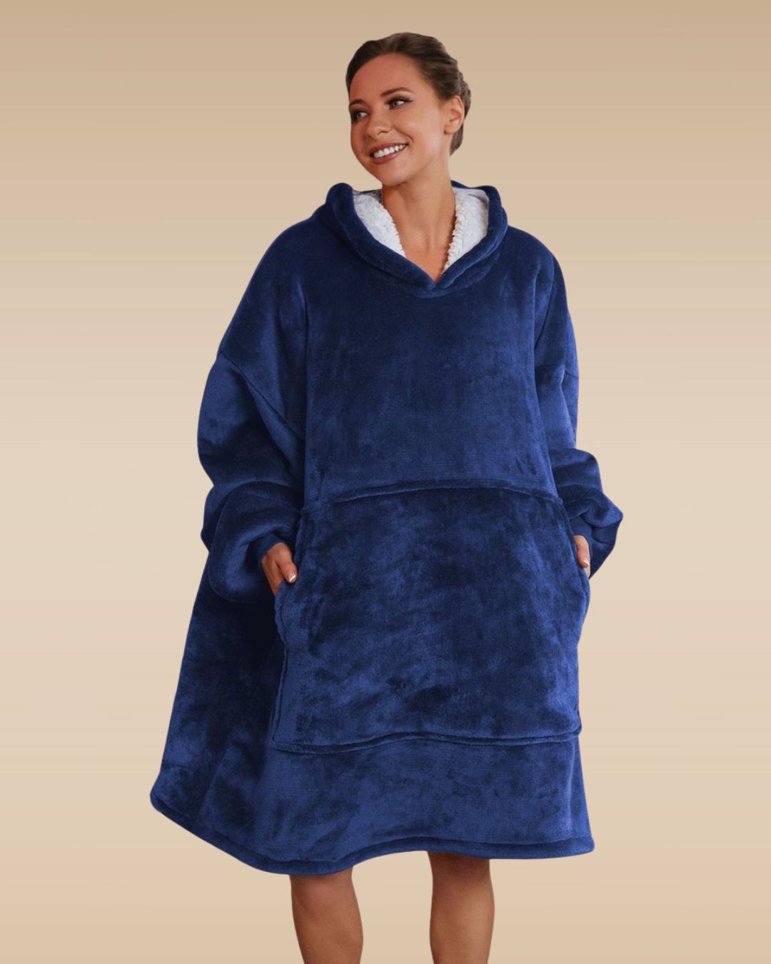 Knuzie | Fleece Deken Met Mouwen