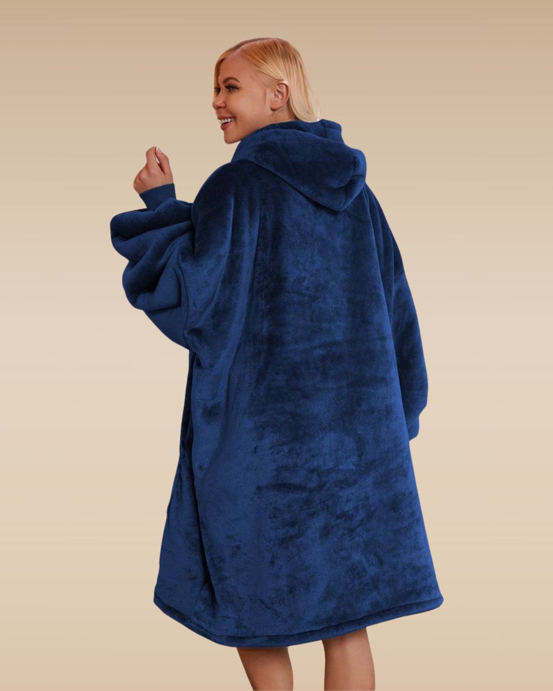 Knuzie | Fleece Deken Met Mouwen