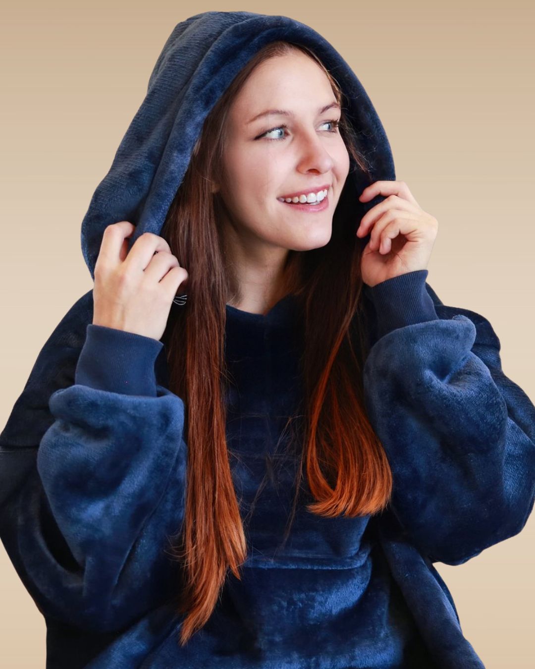 Knuzie | Fleece Deken Met Mouwen